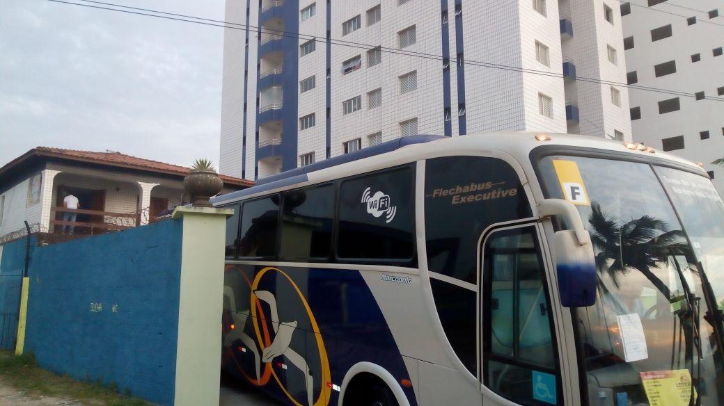 Hospedaria Kali Hotell Mongaguá Exteriör bild